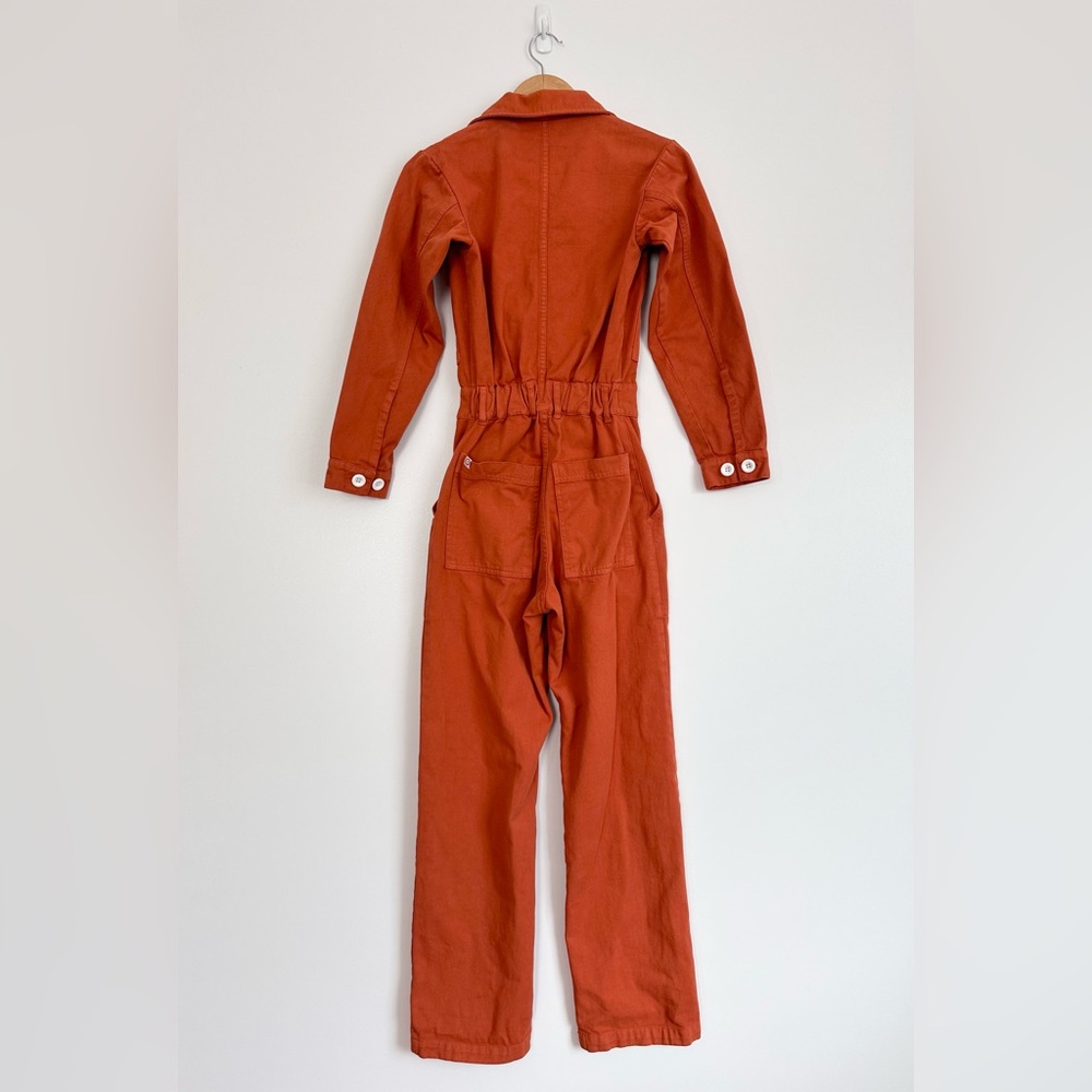 Big Bud Press Everyday Jumpsuit Burnt Orange - Picture 11 of 15